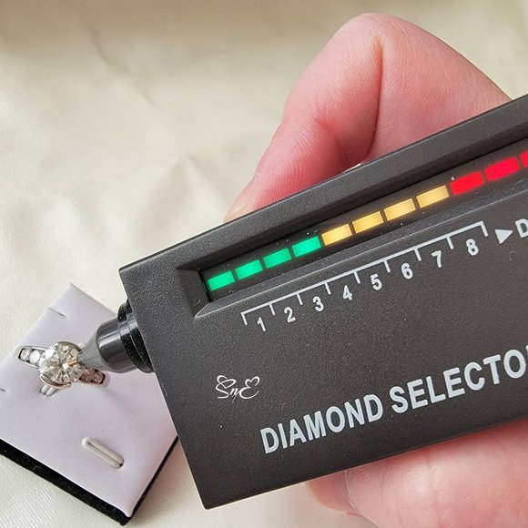 Certified Moissanite Diamond  2.8ct Wedding Engagement Ring  6.5 - Picture 9 of 12